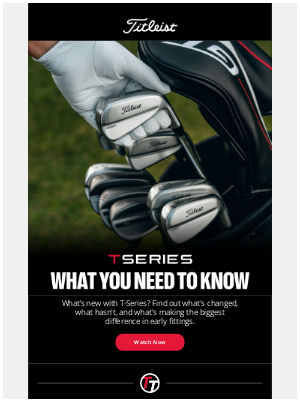 Titleist - What You Need to Know About the New Titleist T-Series Irons
