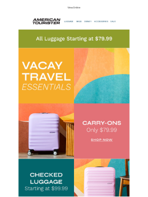 American Tourister - 4th of July Savings is Here!