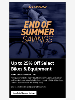 Specialized Bicycle Components - Built for Life on the Move
