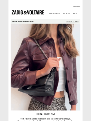 Zadig & Voltaire - The Fashion Week Trend Forecast