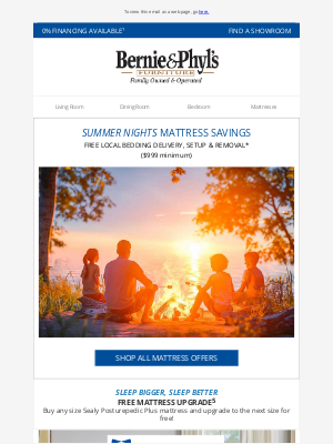 Bernie & Phyl's Furniture - Sleep Bigger, Sleep Better with a Free Mattress Upgrade! 🛌🏽