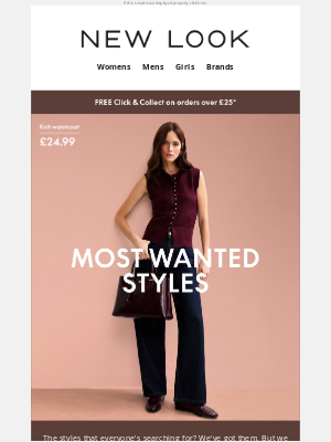 New Look (United Kingdom) - Most wanted styles