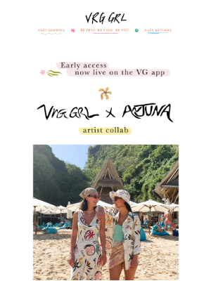 Verge Girl - LIVE ON THE APP: VRG GRL X ANJUNA 🌴🥥