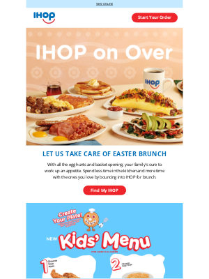 IHOP - An Easter Brunch for EveryBunny!