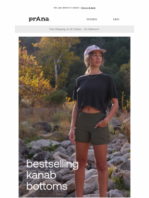 prAna - Bestselling Kanab is Almost Gone