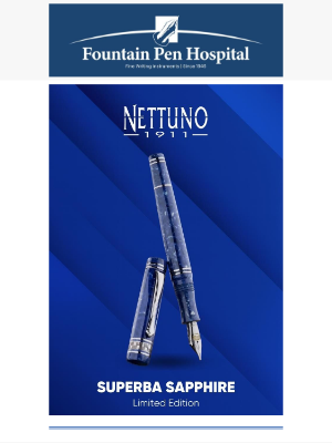 FountainPenHospital - Two Rare New Releases: ASC Pompeii II & Nettuno Sapphire