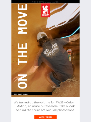 Chrome Industries - ON THE MOVE