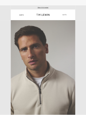 T.M.Lewin (United Kingdom) - New In: 2 for £80 Sweatshirts