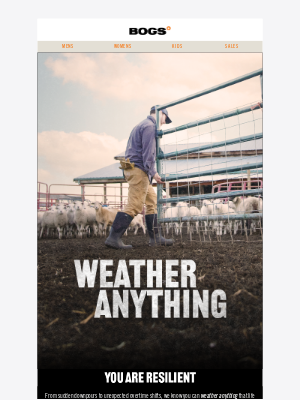 Built to Weather Anything 🌨️⚡