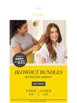 Drybar - Guess Who's Back 👀