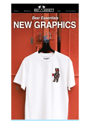 Riot Society Clothing - 🧸 NEW Graphic Tees Just Dropped!