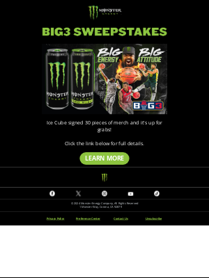 Monster Energy - Final Hours | Ice Cube x Monster Energy Sweepstakes