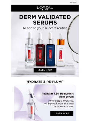 L'Oreal Paris - Level up your skincare routine