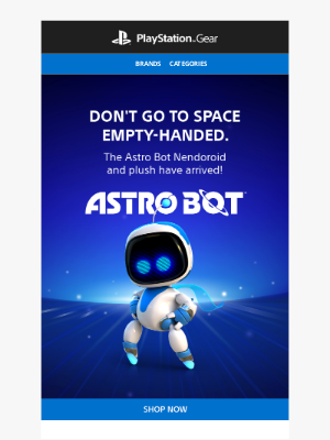 PlayStation - New arrivals featuring Astro Bot are blasting off!