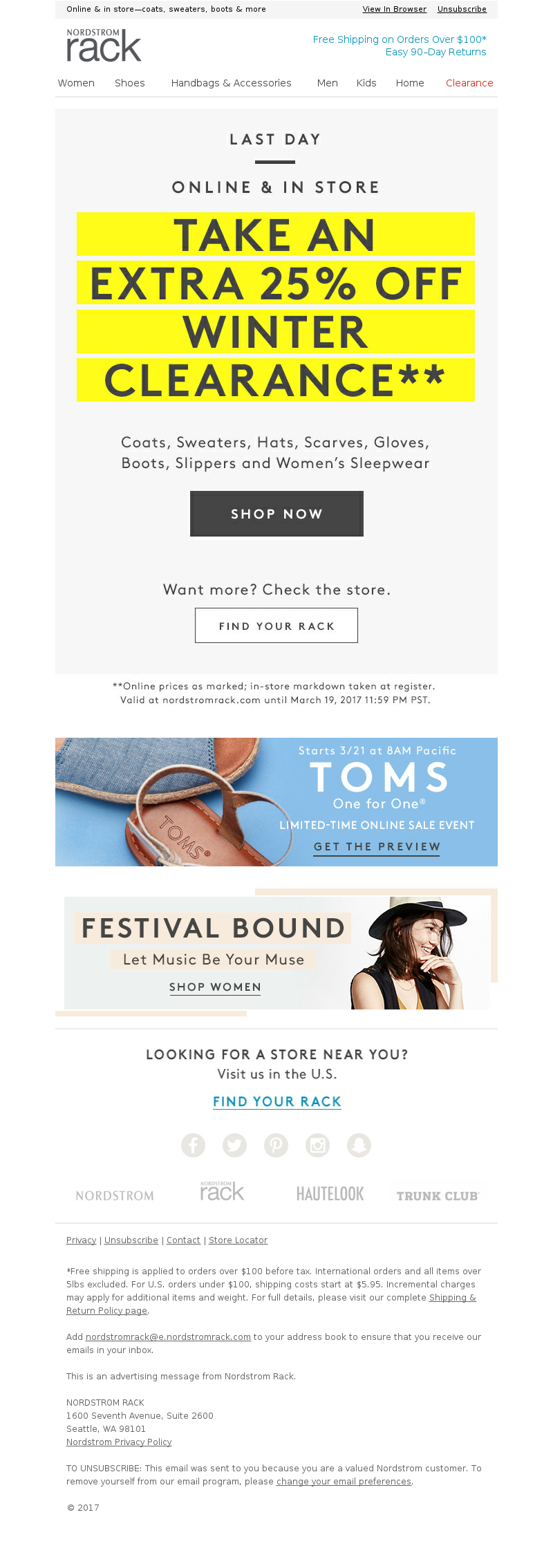 Nordstrom Rack - Latest Emails, Sales & Deals