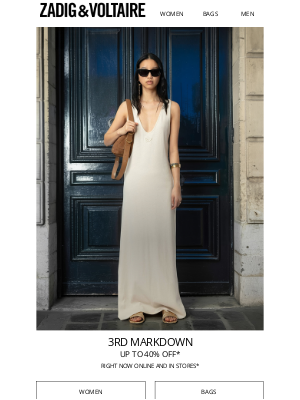 Zadig & Voltaire - Sale - 3rd markdown