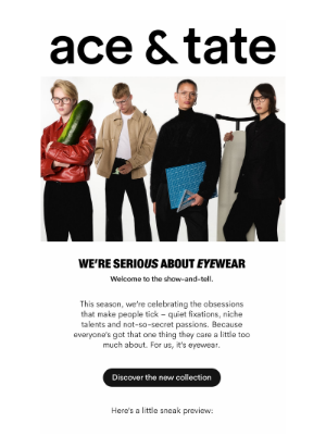 Ace & Tate - We're serious about eyewear