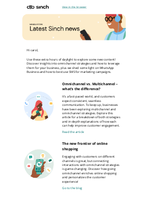 Sinch (Pathwire) - Spring forward with new Sinch content!