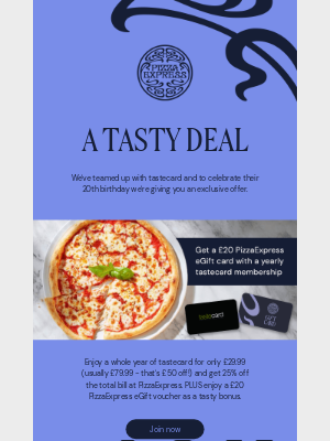 PizzaExpress (United Kingdom) - A tasty deal with tastecard