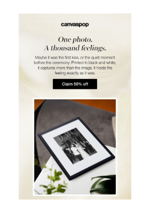 CanvasPop - It’s never too late to remember it.