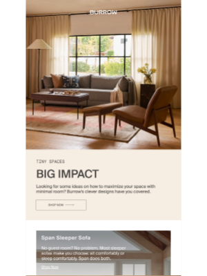 Burrow - Tips for Maximizing Your Small Space