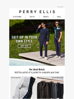 Original Penguin - Mix and Match Suits Like an Expert