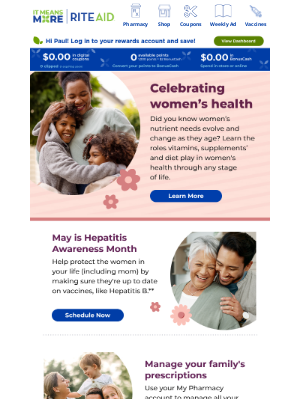 Rite Aid - ♀️ Information every woman should know