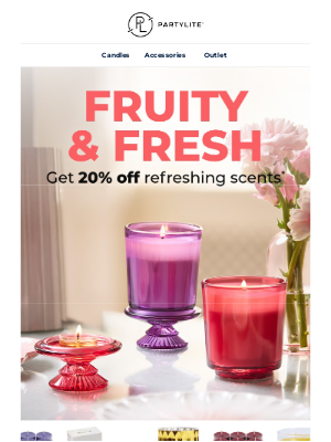 🍓 Fruity & Fresh Finds — Now 20% Off!
