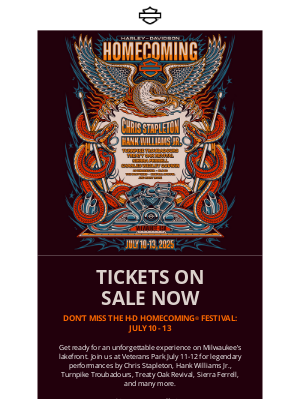 Harley-Davidson Footwear - On Sale Now: H-D Homecoming® Festival