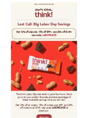 thinkThin - Grab your 20% discount before it's gone!