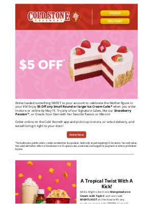 Celebrate her sweet side!