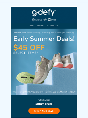 Gravity Defyer - Act Now! Early Summer Sale Closing ⏳