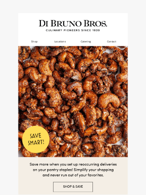 Di Bruno Bros. - Your Pantry, On Repeat, For Less