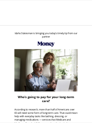 Idaho Statesman - Worried about care costs during retirement? You’re not alone