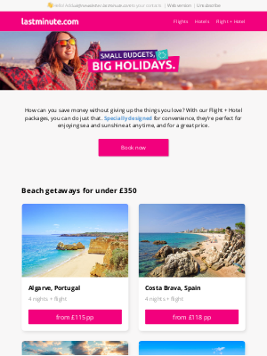 Lastminute (United Kingdom) - Travel more, spend less