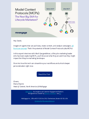MoEngage - MCPs: The Next Big Shift for Lifecycle Marketers?