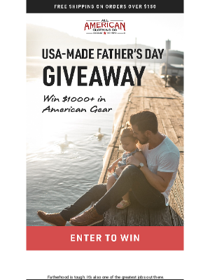 allamericanclothing - The Father's Day Giveaway Starts Now 🇺🇸