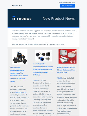 Xometry - News and Product Updates from Thomas Suppliers
