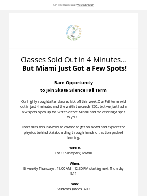 Island Water Sports - Fall Sold Out in 4 Minutes… But Miami Spots Just Opened!