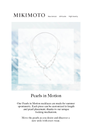 Mikimoto - Pearls in Motion