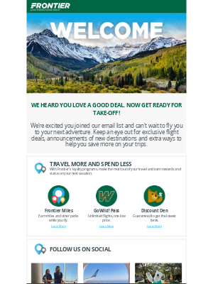 Frontier Airlines - Welcome to Frontier Flight Deals!