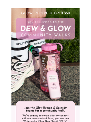 Glow Recipe - Wanna go for a walk?