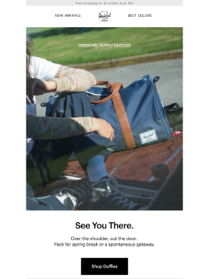Herschel Supply Co. - Pack for Spring Break