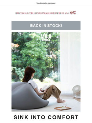 MUJI - Back in Stock!