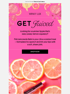 Winky Lux - Your lips, but juicier 🍋