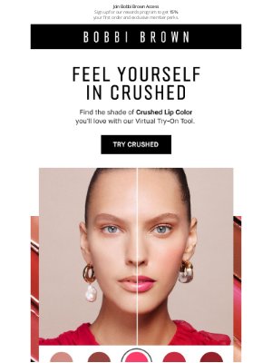 Bobbi Brown Cosmetics - Find your new favorite Crush