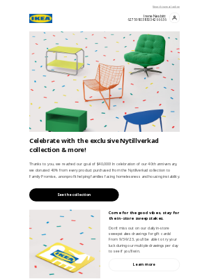 IKEA - Celebrate with the Nytillverkad collection & other limited-time offers🎉