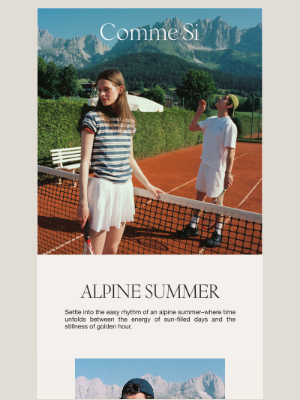 Comme Si - New: Alpine Summer