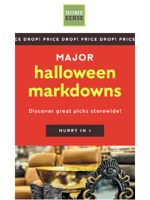 HomeSense - HURRY IN! Halloween MARKDOWNS 🚨👻