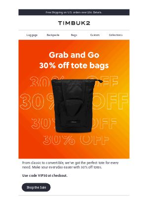 Timbuk2 - ON SALE: Grab & Go Totes